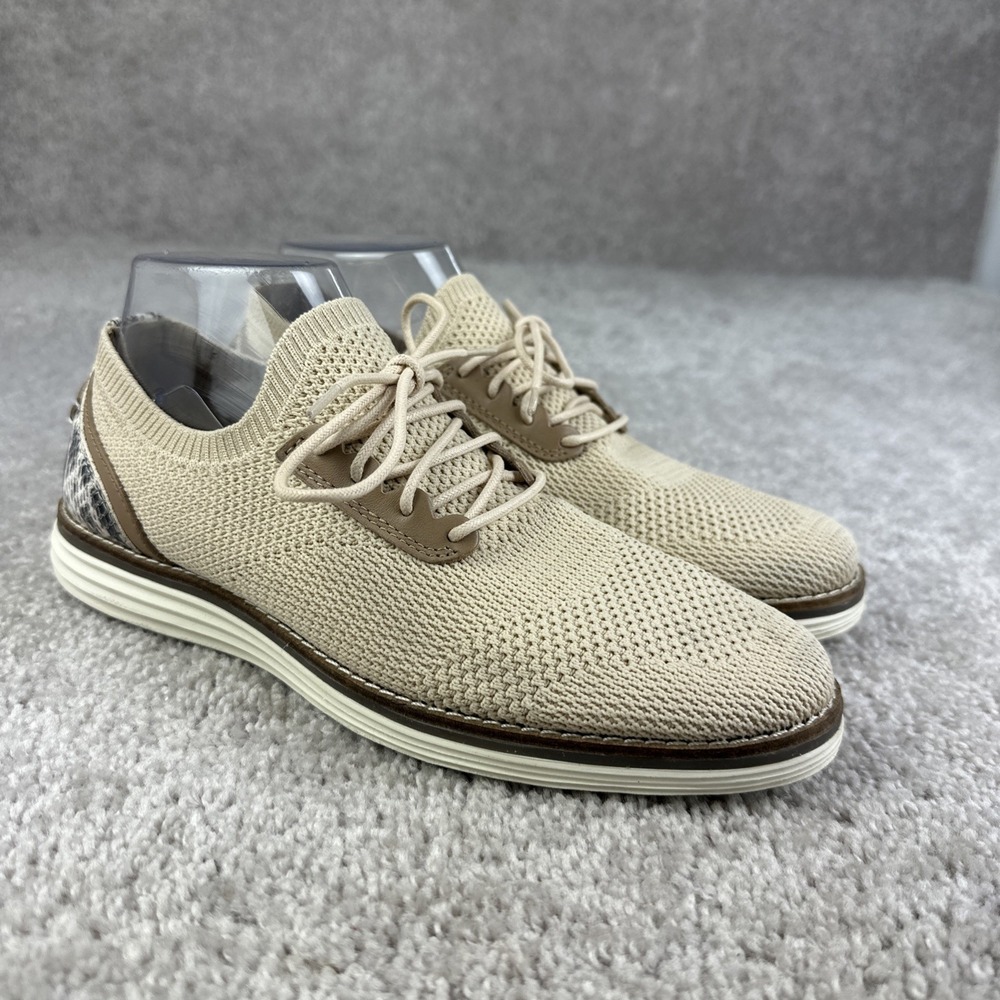 Cole Hann Original Grand Meridian Knit Oxford Beige‎ W22404 Women's 8.5 B